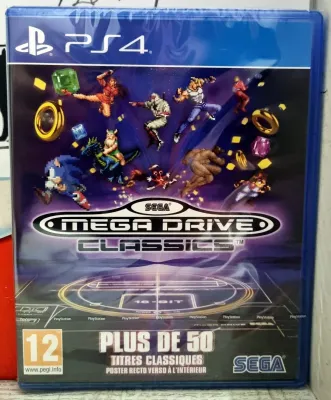 Sega Mega Drive Classics - PS4 Playstation 4 Oltre 50 Giochi EU Con Italiano