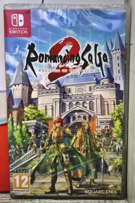 Romancing Saga 2: Revenge Of The Seven - Nintendo Switch Gioco ENG DEU FRA ESP