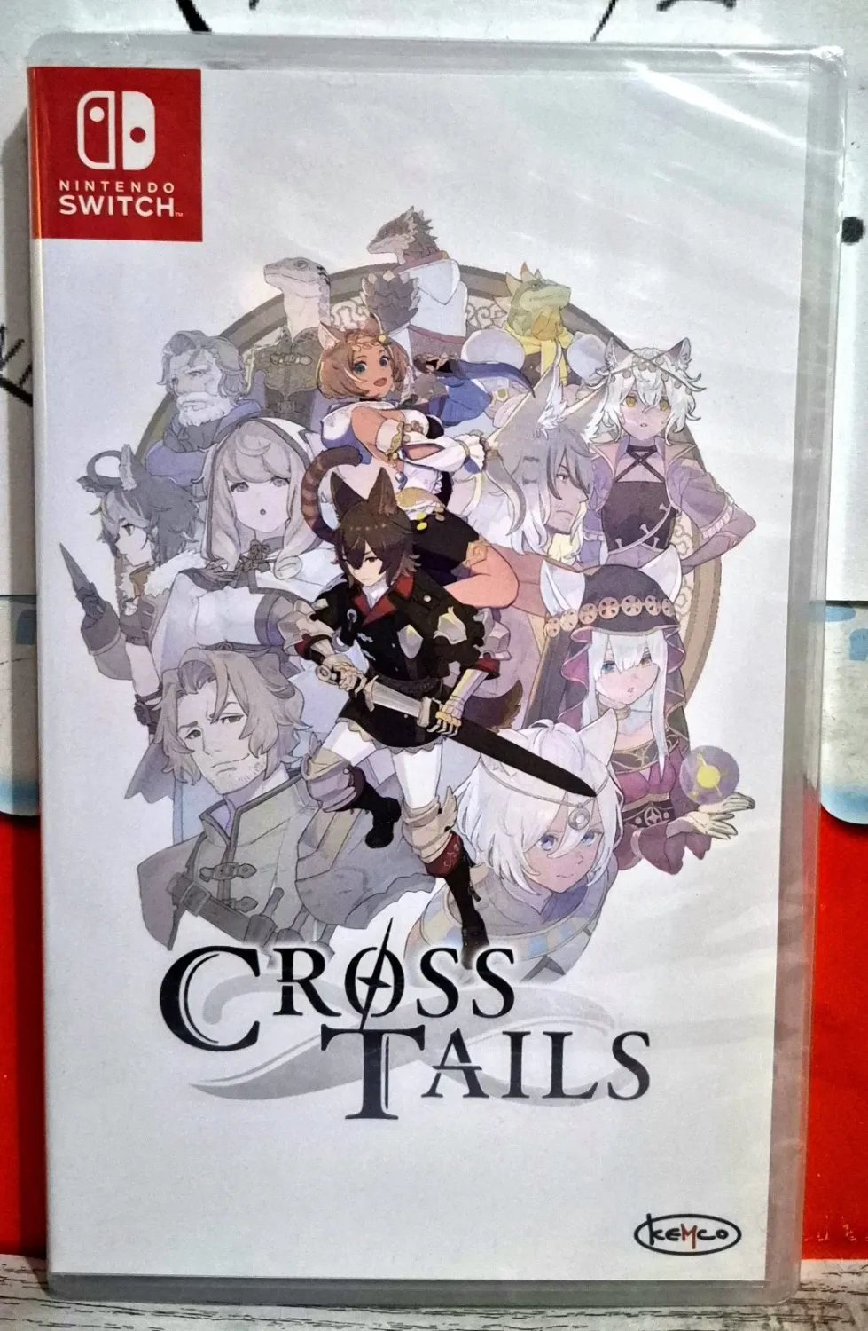 Cross Tails - Nintendo Switch JRPG Tattico JAP Cover E Gioco ENG (Nuovo Con Difetto)