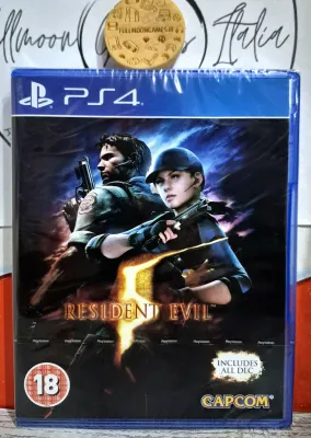 Resident Evil 5 HD Remastered - PS4 Playstation 4 UK Con Italiano
