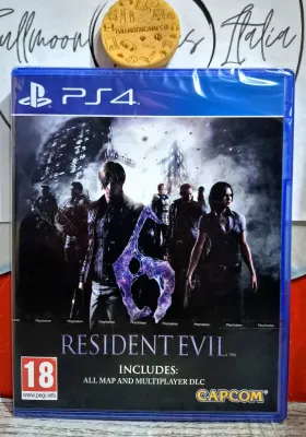 Resident Evil 6 HD - PS4 Playstation 4 Survival Horror EU Con Italiano