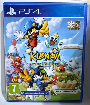 Klonoa Phantasy Reverie Series - PS4 Playstation 4 Upgrade PS5 Edizione Italiana Usato