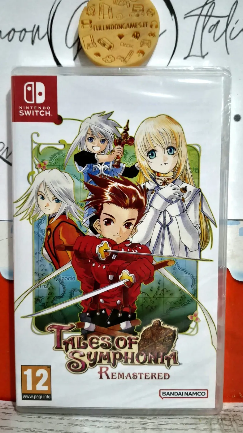 Tales Of Symphonia Remastered - Nintendo Switch JRPG EU Con Italiano