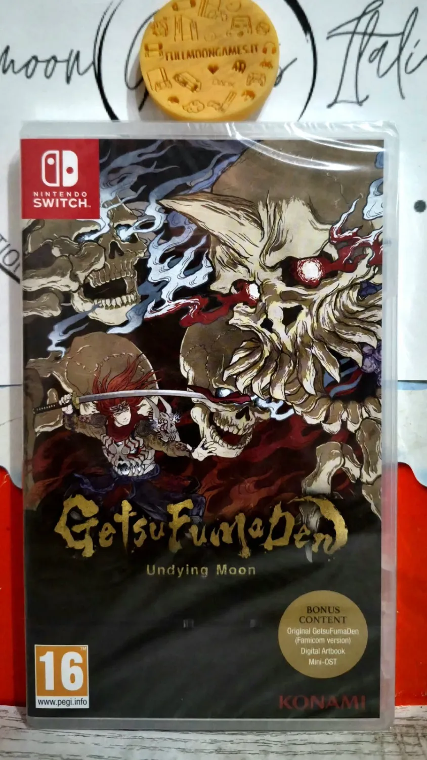 Getsufumaden: Undying Moon - Nintendo Switch Roguelike 2D EU Con Italiano