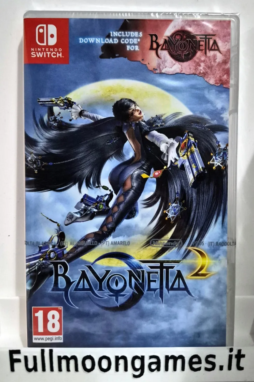 Bayonetta 2 - Nintendo Switch Include Codice Per Bayonetta 1 EU Con Italiano