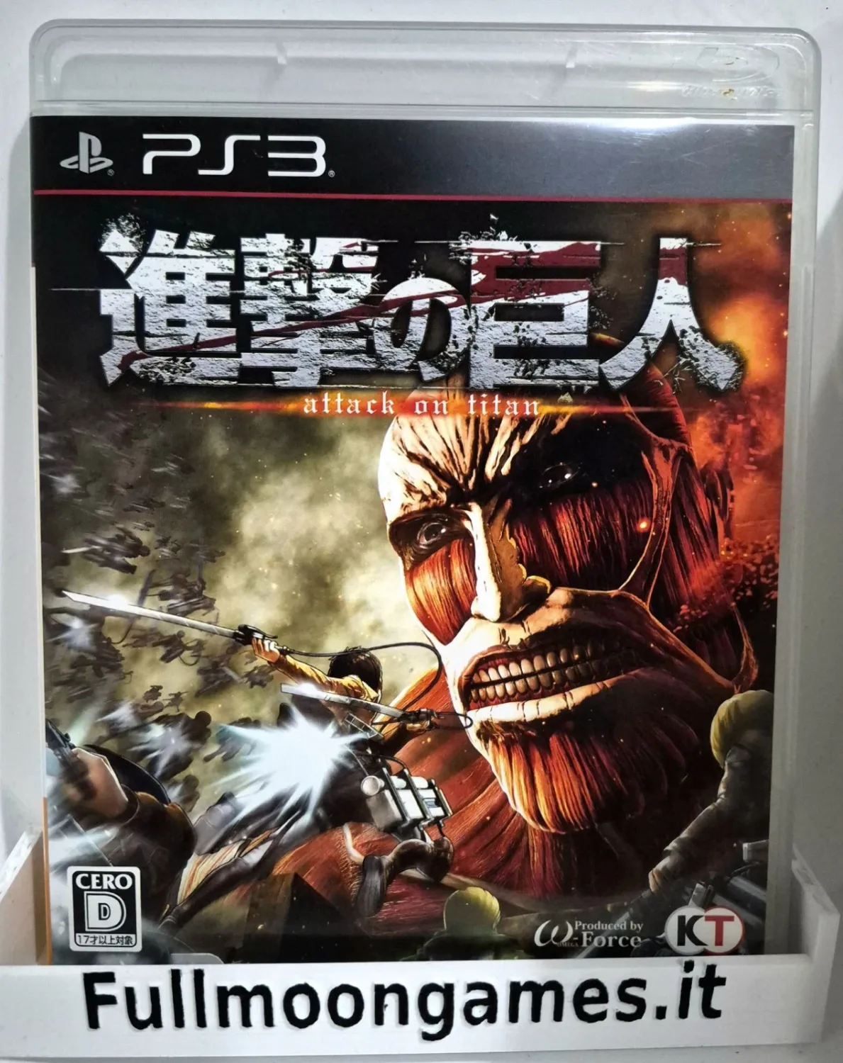Attack On Titan Shingeki No Kyojin - PS3 Playstation 3 Edizione Giapponese