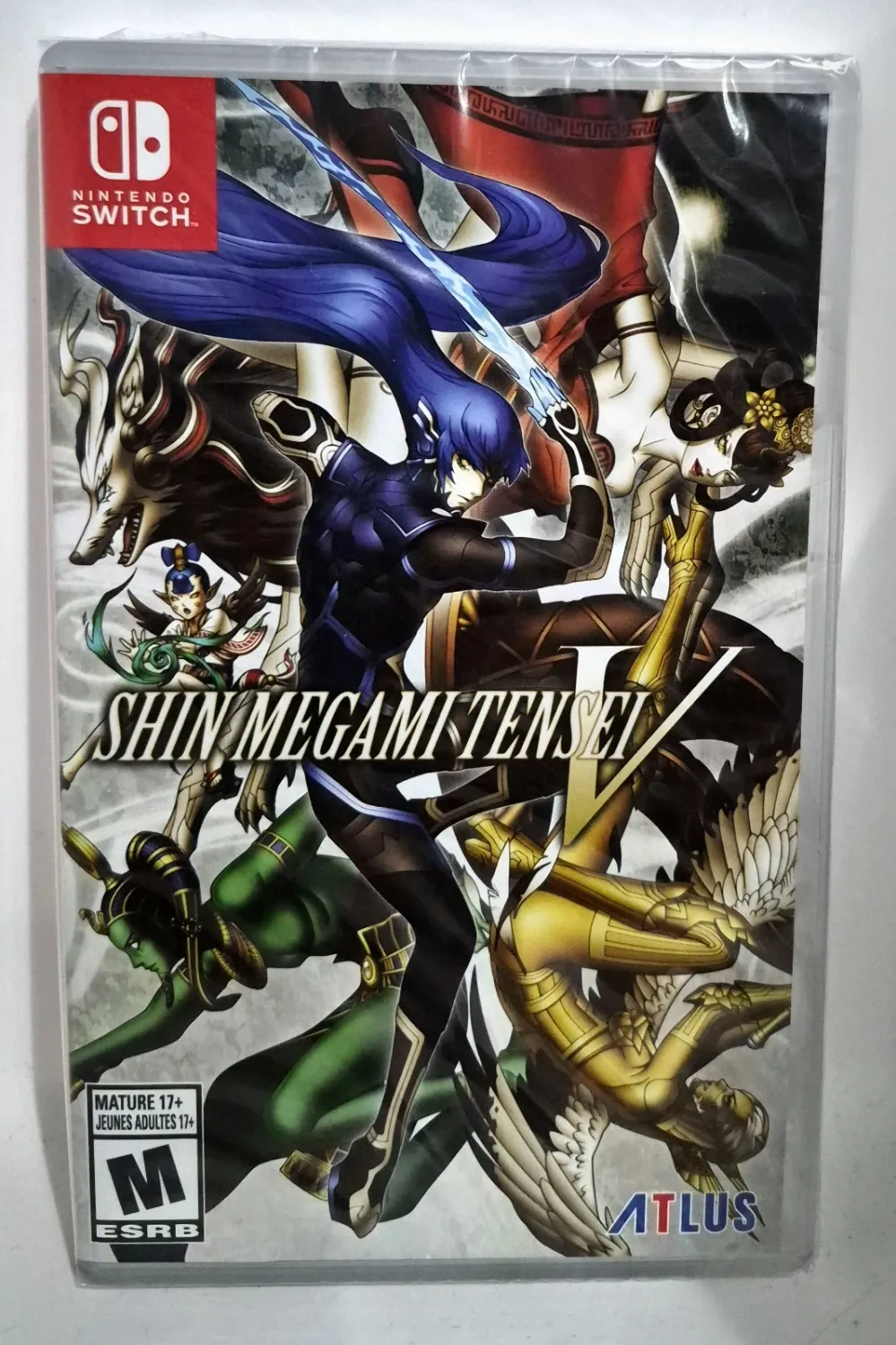 Shin Megami Tensei V - Nintendo Switch JRPG Edizione Americana Gioco ENG/FRA/ESP