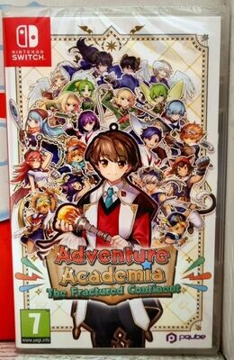 Adventure Academia The Fractured Continent - Nintendo Switch JRPG Class Of Heroes
