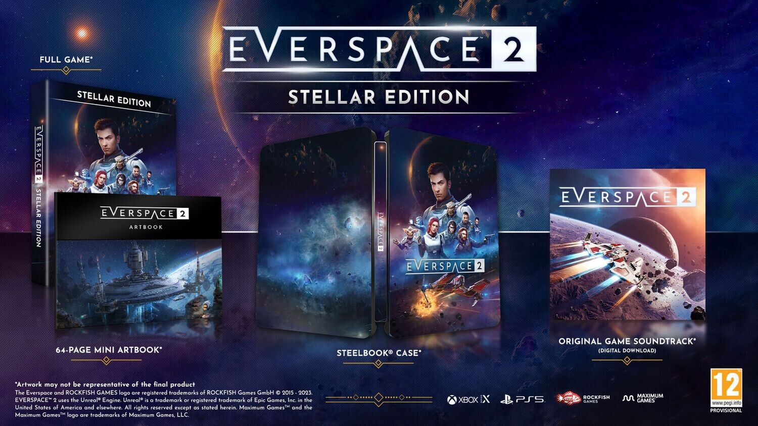 Everspace 2 Stellar Edition - PS5 Sparatutto Spaziale RPG EU Con Italiano