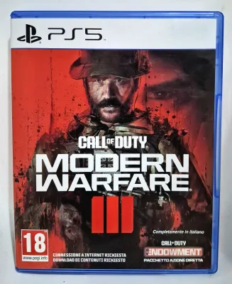 Call Of Duty Modern Warfare III PS5 Playstation 5 Sparatutto Edizione Italiana Usato Ottimo