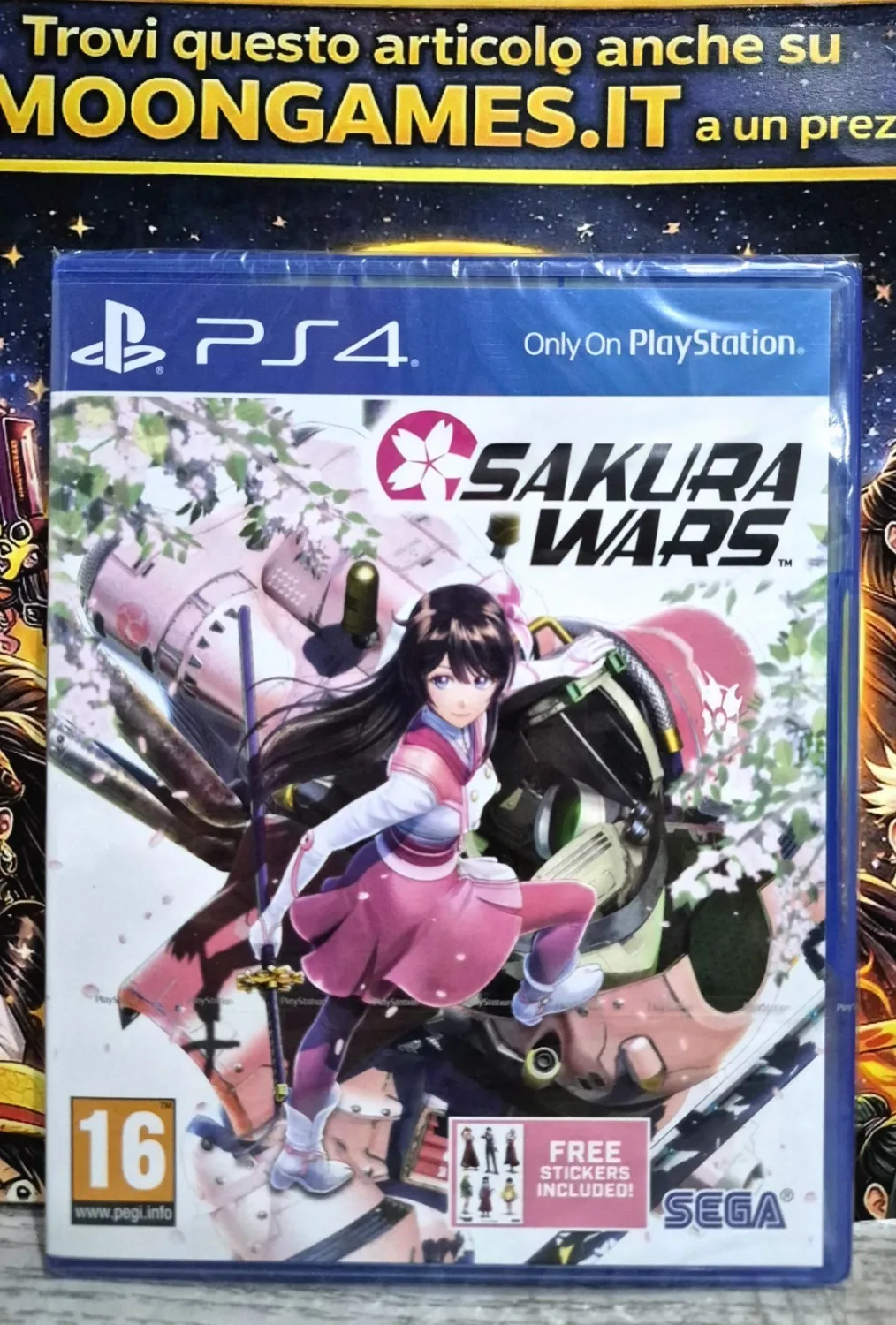 Sakura Wars - PS4 Playstation 4 JRPG Include Stickers Cover E Gioco ENG
