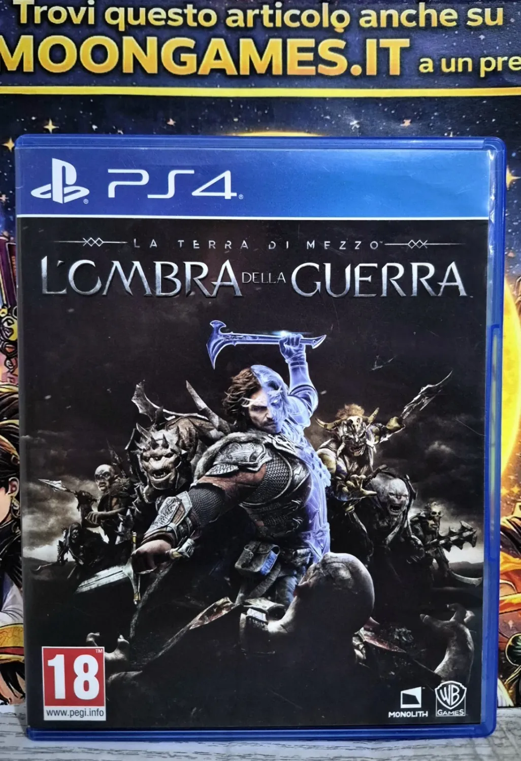 La Terra Di Mezzo: L'Ombra Della Guerra - PS4 Playstation 4 Prima Stampa Italiana