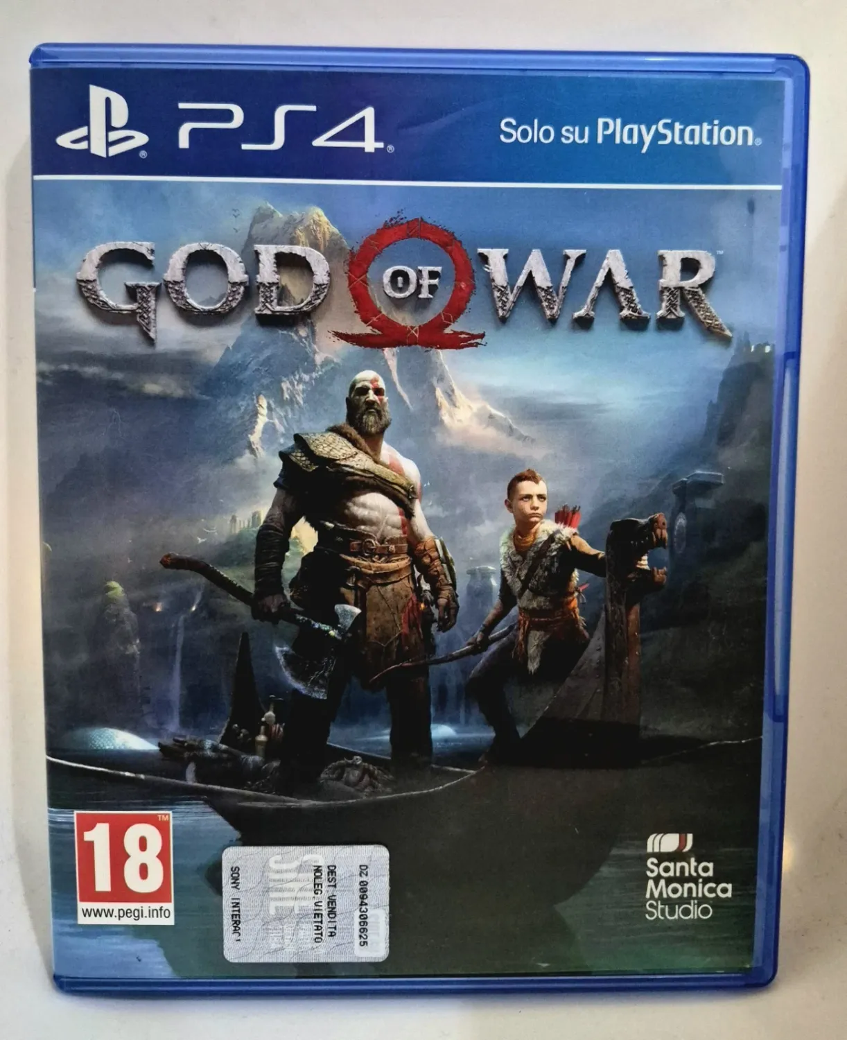 God Of War - PS4 Playstation 4 Action Prima Stampa Italiana Usato Ottimo