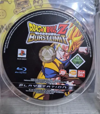 Dragon Ball Z Burst Limit - PS3 Playstation 3 Solo Disco Italiano In Game
