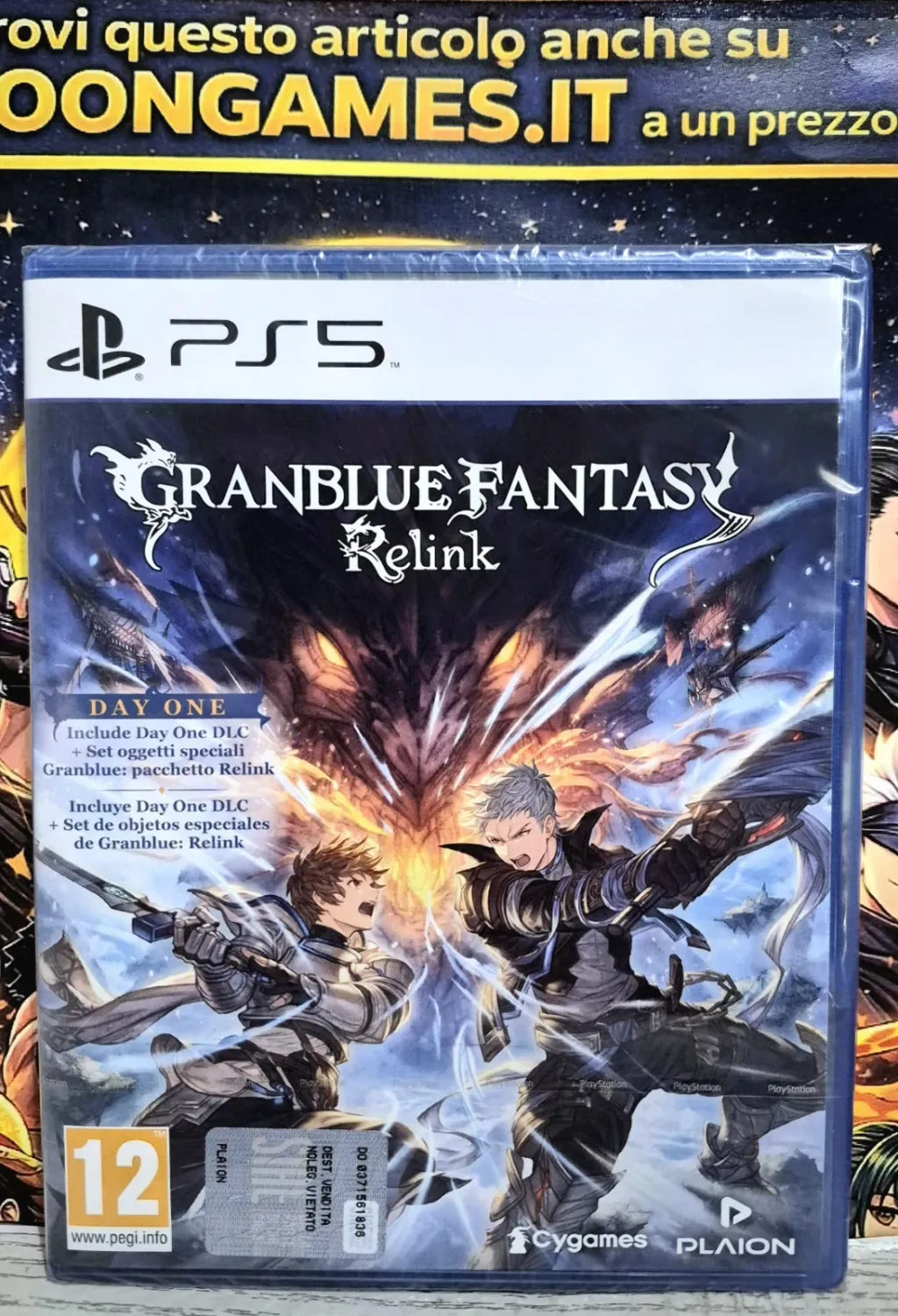 Granblue Fantasy Relink Day One Edition - PS5 Playstation 5 RPG Edizione Italiana