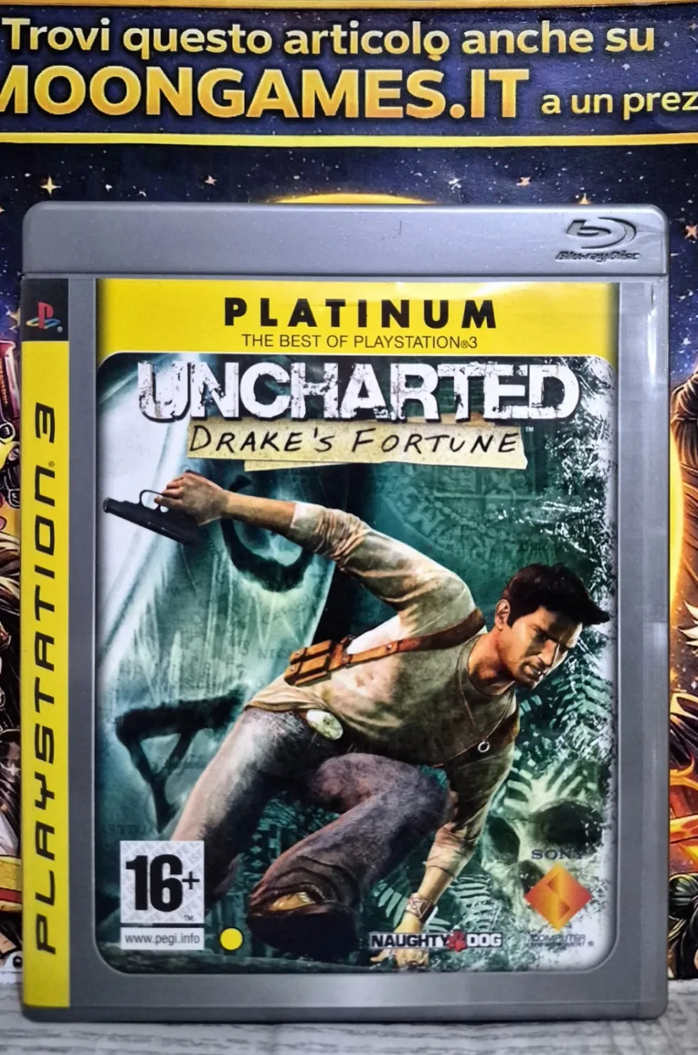 Uncharted 1 Drake's Fortune - PS3 Playstation 3 Platinum EU Con Italiano