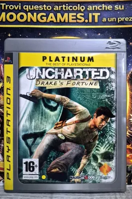 Uncharted 1 Drake's Fortune - PS3 Playstation 3 Platinum EU Con Italiano