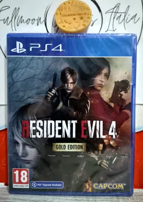 Resident Evil 4 Remake Gold Edition - PS4 Upgrade PS5 EU Con Italiano