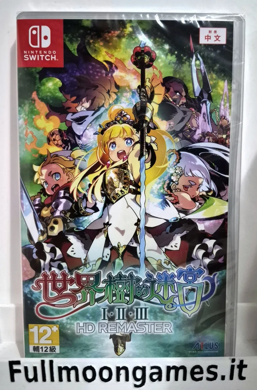 Etrian Odyssey Origins Collection I/II/III HD Remastered Nintendo Switch