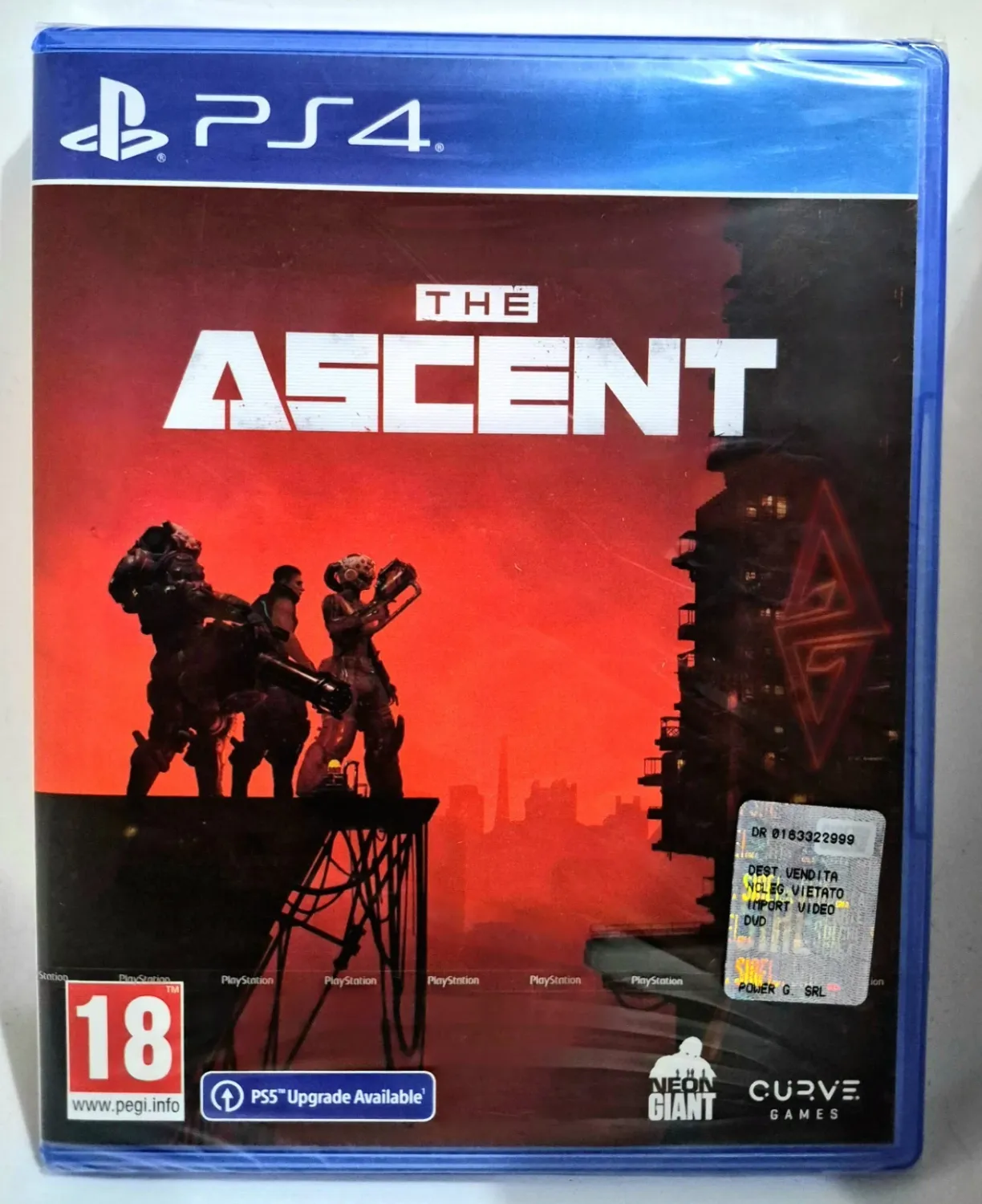 The Ascent PS4 Upgrade PS5 Sparatutto RPG A Sfondo Cyberpunk EU Gioco ENG