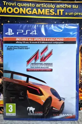 Assetto Corsa Ultimate Edition - PS4 Playstation 4 Racing EU Con Italiano