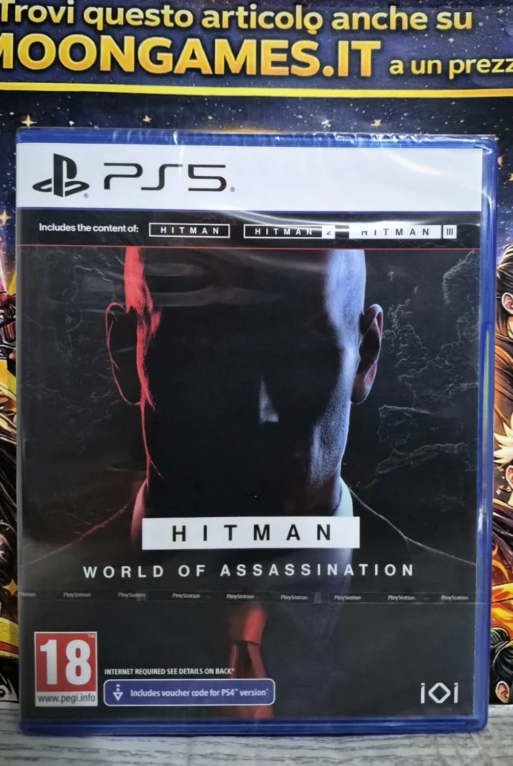 Hitman: World Of Assassination - PS5 Playstation 5 Tre Giochi Action Stealth EU Con Italiano