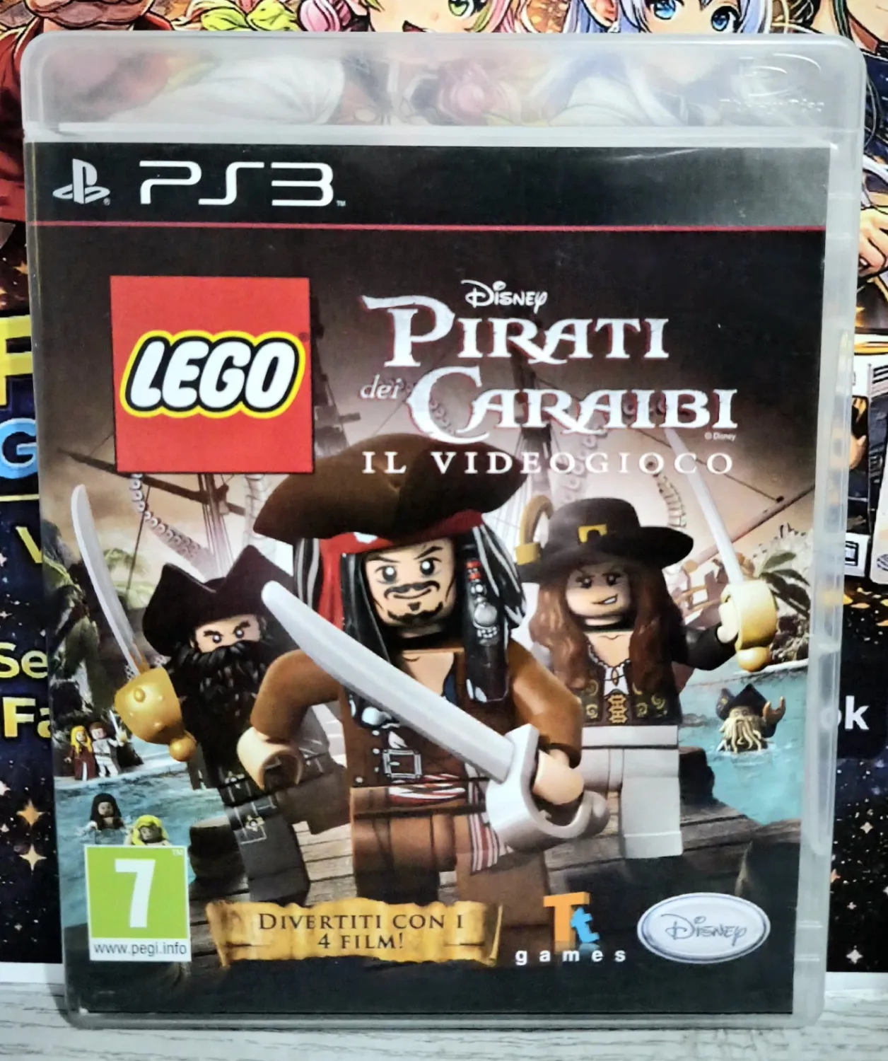 Lego Disney Pirati Dei Caraibi - PS3 Playstation 3 Edizione Italiana