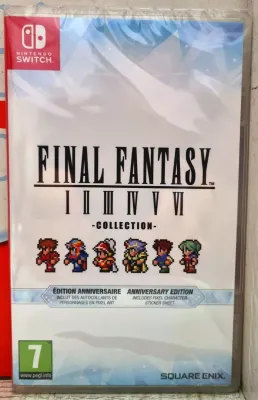Final Fantasy I-VI Collection Anniversary Edition - Nintendo Switch EU Con Italiano