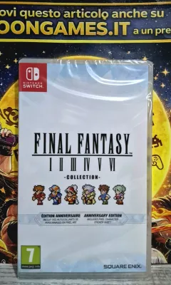 Final Fantasy I-VI Collection Anniversary Edition - Nintendo Switch EU Con Italiano