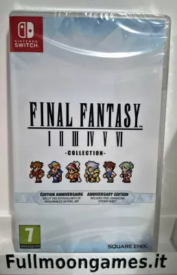 Final Fantasy I-VI Collection Anniversary Edition - Nintendo Switch EU Con Italiano