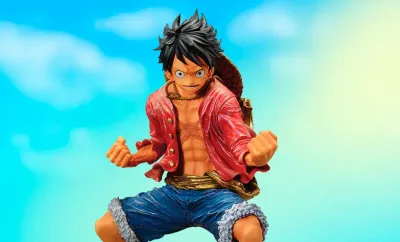 One Piece Statua Monkey D. Luffy Figure Banpresto Chronicle King Of Artist 18 Cm