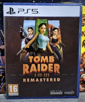Tomb Raider I-III Remastered - PS5 Playstation 5 Lara Croft EU Con Italiano
