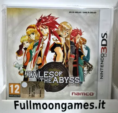 Tales Of The Abyss - Nintendo 2DS 3DS JRPG Edizione PAL EU Gioco Eng