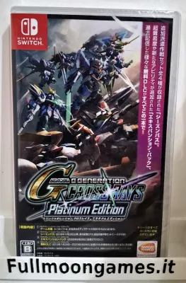 SD Gundam G Generation Cross Rays Platinum Edition - Nintendo Switch JAP Gioco ENG