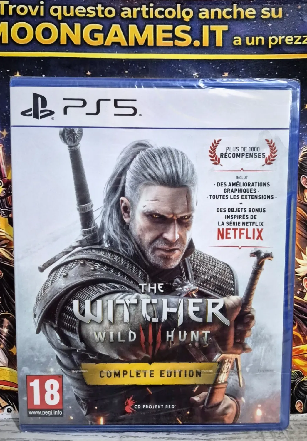The Witcher III (3) Wild Hunt Complete Edition - PS5 Playstation 5 EU Con Italiano