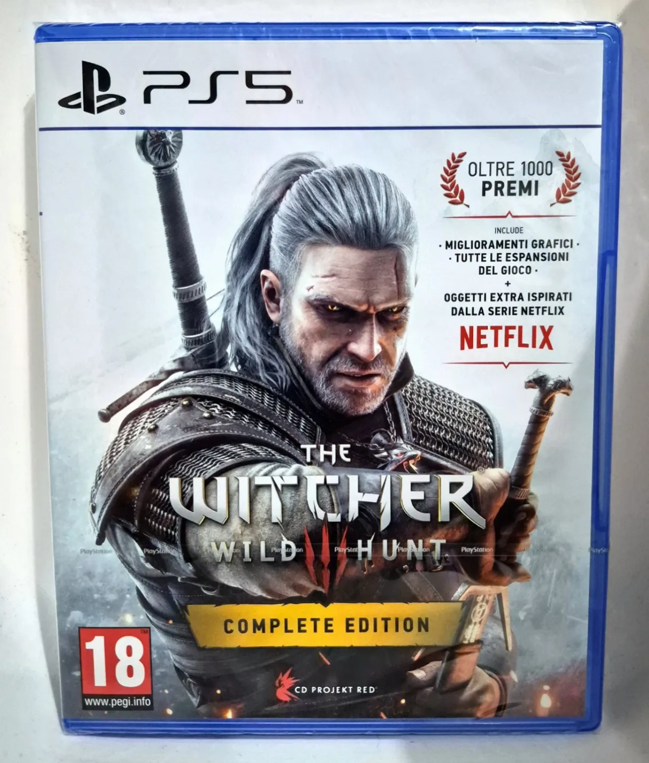 The Witcher III (3) Wild Hunt Complete Edition - PS5 Playstation 5 Edizione Italiana