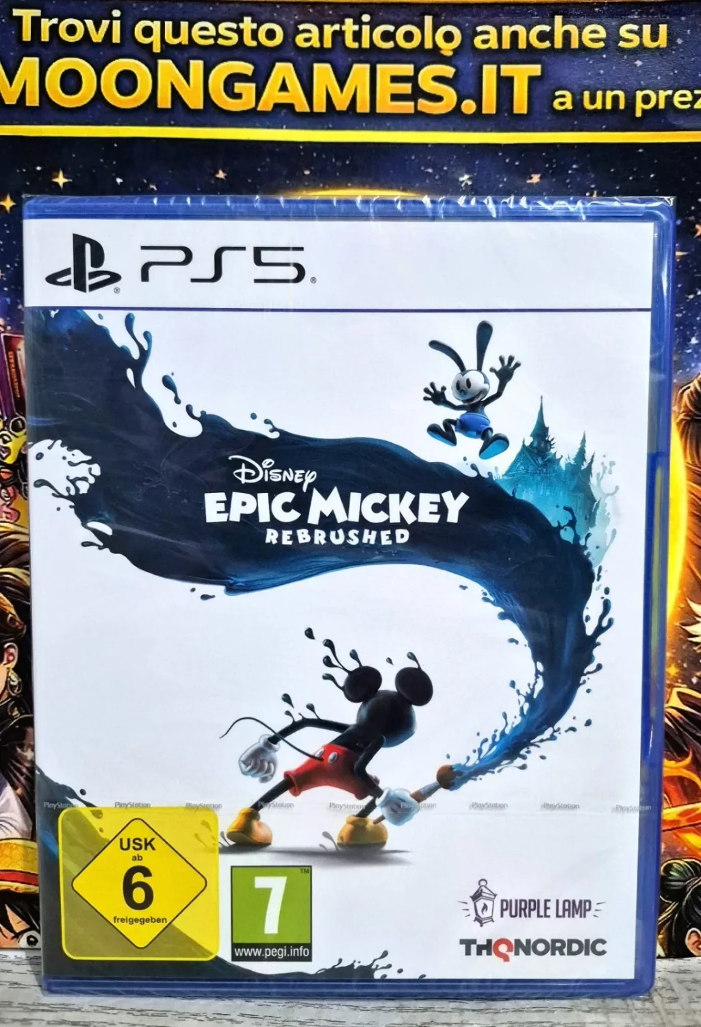 Disney Epic Mickey: Rebrushed - PS5 Playstation 5 Avventura Platform EU Con Italiano