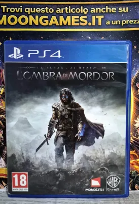 La Terra Di Mezzo: L'Ombra Di Mordor - PS4 Playstation 4 Prima Stampa Italiana