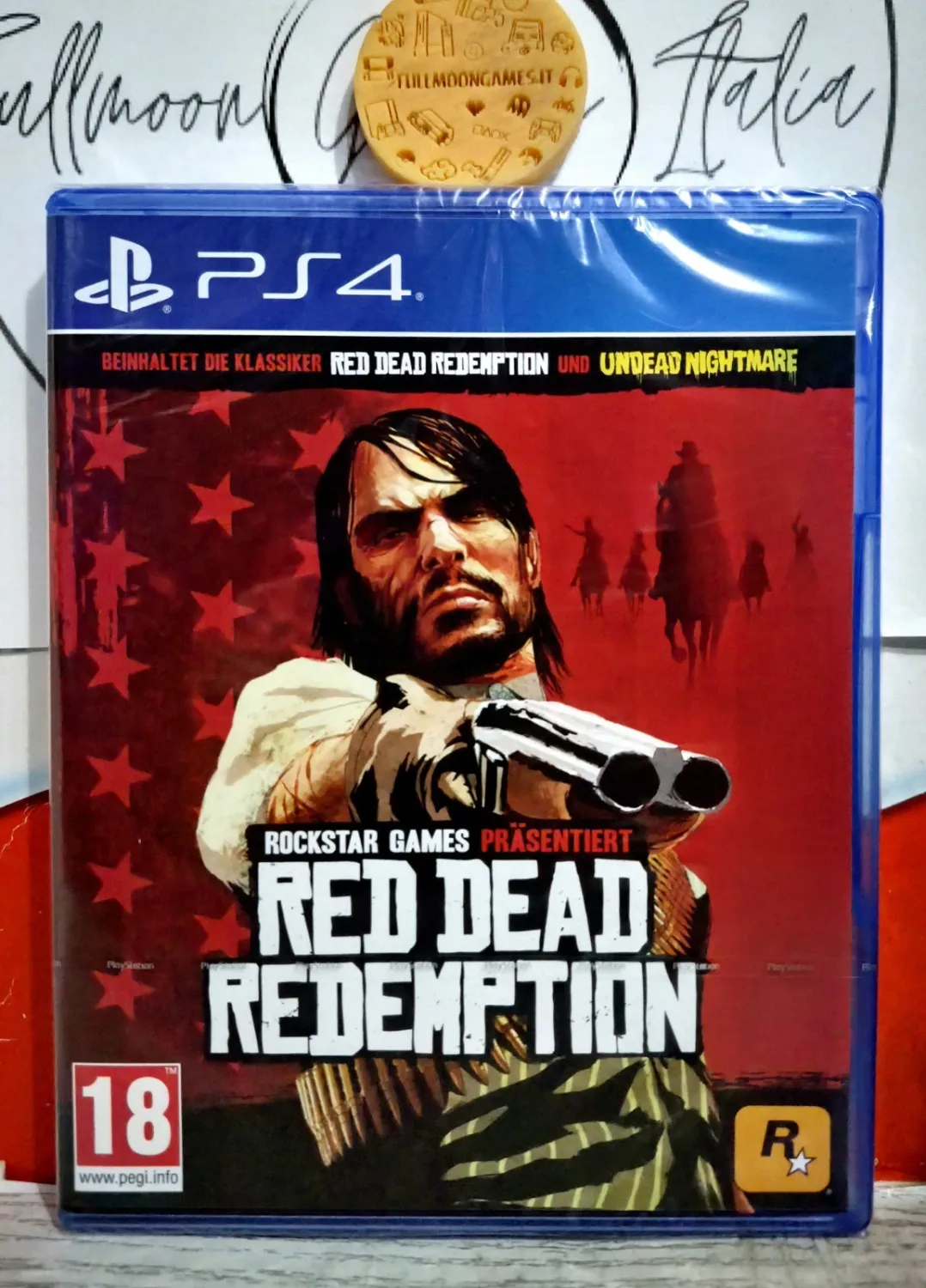 Red Dead Redemption 1 - PS4 Playstation 4 Base + Undead Nightmare EU Con Italiano