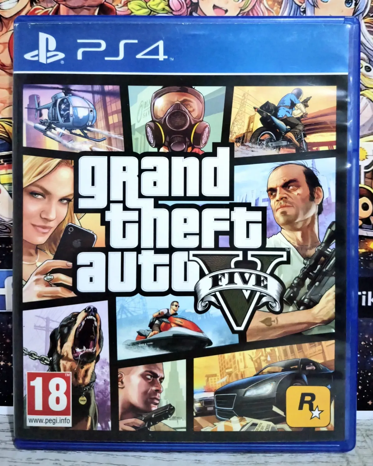 Grand Theft Auto V GTA 5 - PS4 Playstation 4 Edizione Italiana Usato Buono