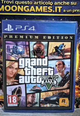 Grand Theft Auto V GTA 5 Premium Edition - PS4 Playstation 4 EU Con Italiano