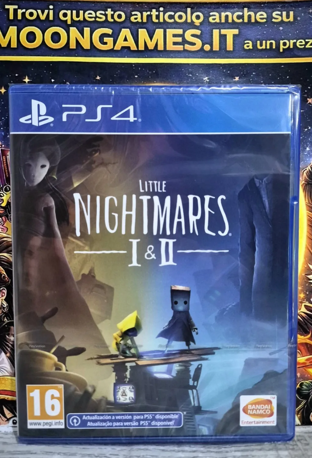 Little Nightmares I &amp; II Bundle - PS4 Upgrade PS5 Avventura EU Con Italiano