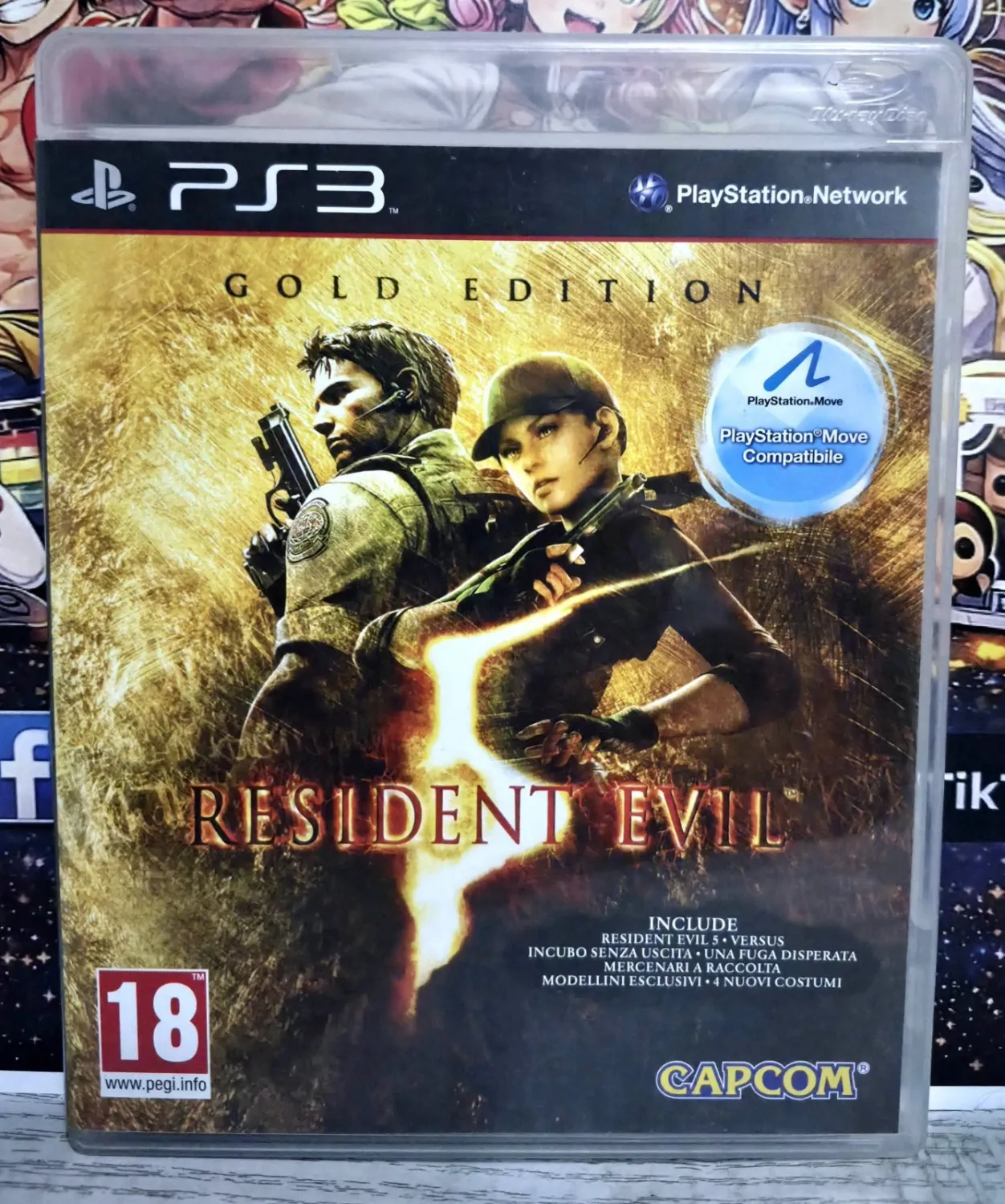 Resident Evil 5 Gold Edition - PS3 Playstation 3 Edizione Italiana