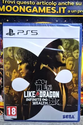 Like A Dragon Infinite Wealth - PS5 Playstation 5 EU Con Italiano Serie Yakuza