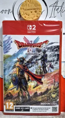 Dragon Quest I &amp; II HD-2D Remake - Nintendo Switch 2 GKEY RPG EU Con Italiano