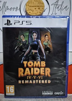 Tomb Raider IV-V-VI Remastered - PS5 Playstation 5 EU Con Italiano