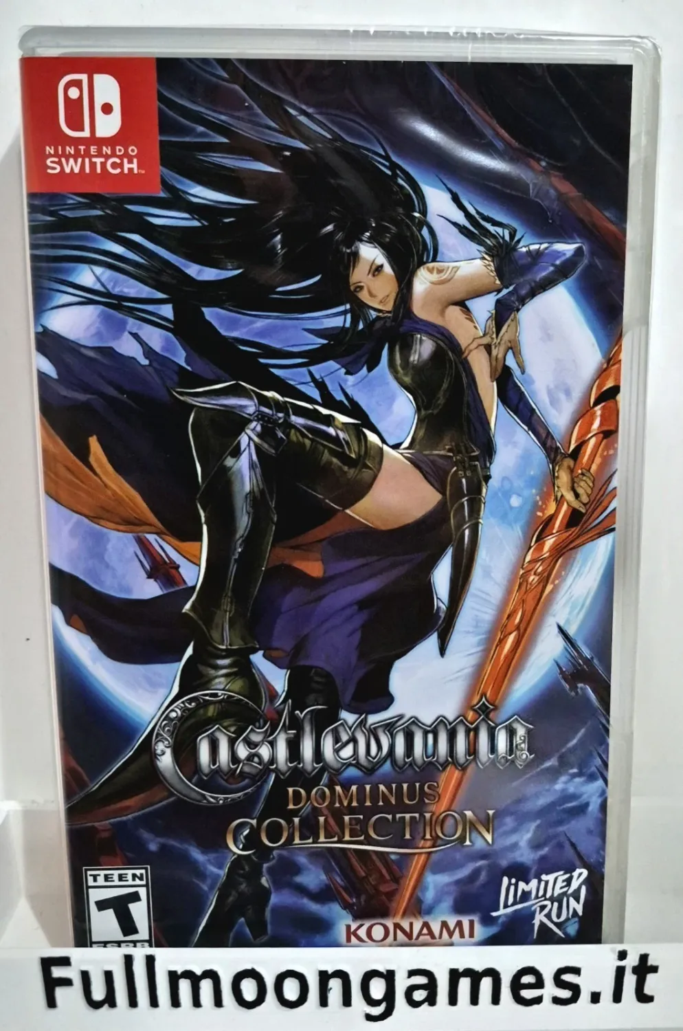 Castlevania Dominus Collection Order of Ecclesia Cover Nintendo Switch Limited Run #251