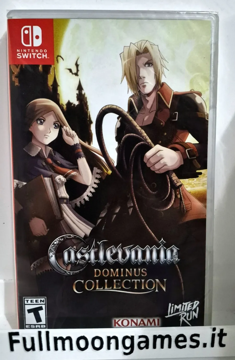 Castlevania Dominus Collection Portrait Of Ruin Cover Nintendo Switch Limited Run #251