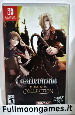 Castlevania Dominus Collection Portrait Of Ruin Cover Nintendo Switch Limited Run #251