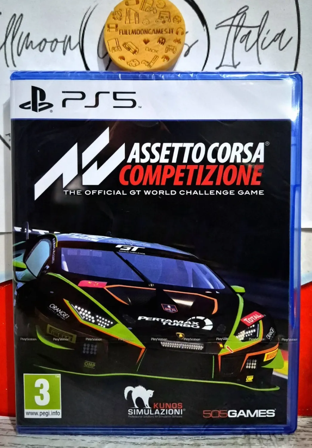 Assetto Corsa Competizione - PS5 Playstation 5 Racing Game EU Con Italiano